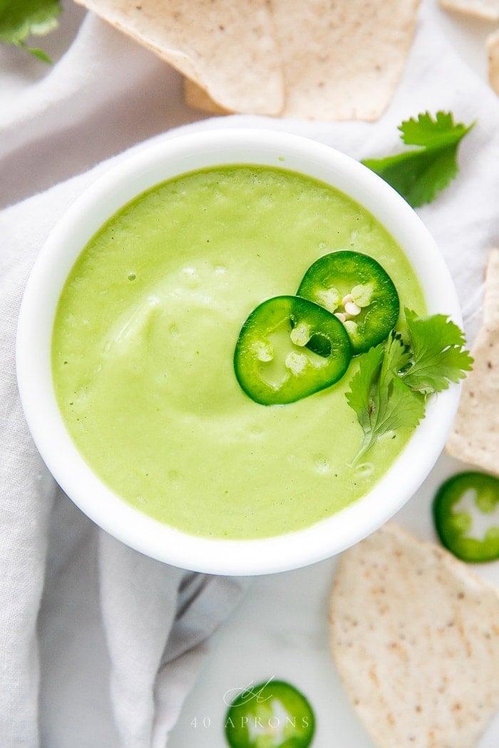 Creamy Avocado Salsa: The Zesty Guac & Salsa Verde Hybrid